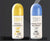 Set of Trio roll-on deodorants in various colors on a dark background